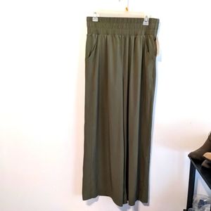 All in Motion Olive Wide Leg Pants